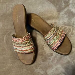 A2 By Aerosoles Brown Comfort Sandals